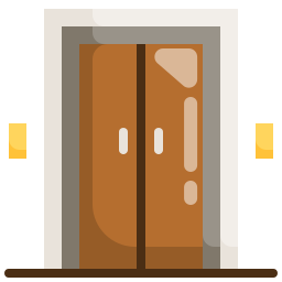 両開きドア icon