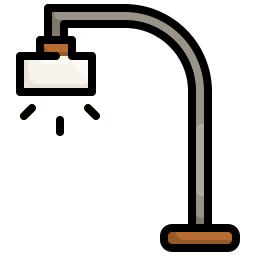 lampa podłogowa ikona