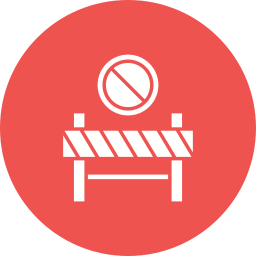 Restricted area icon