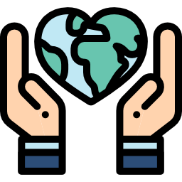 Planet earth icon