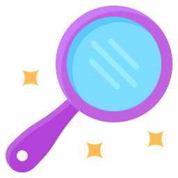 Magnifying glass icon