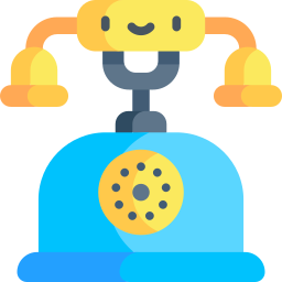 telefono viejo icono