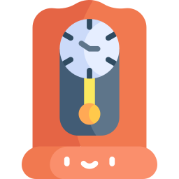 Grandfather clock icon