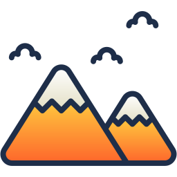 montaña icono