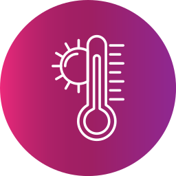 hohe temperatur icon