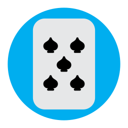 Five of spades icon