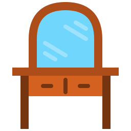 Dressing table icon