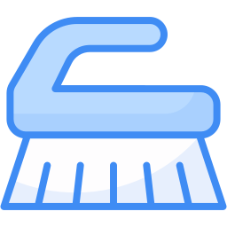 Toilet brush icon