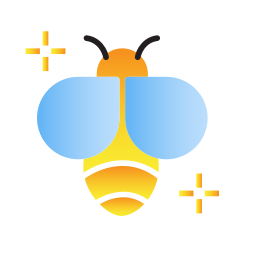 les abeilles Icône
