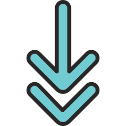 Down arrow icon