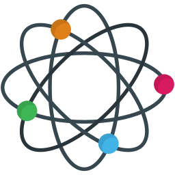 Énergie atomique Icône