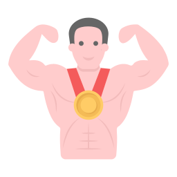 bodybuilder icoon