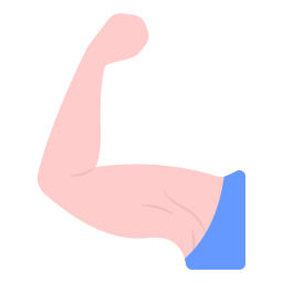 Flexing icon