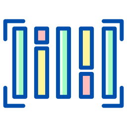 code à barre Icône