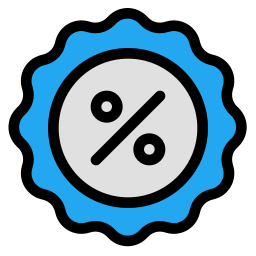 Discount badge icon