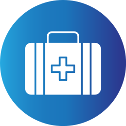 First aid kit icon