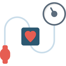 Blood pressure gauge icon