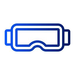 Ski goggles icon