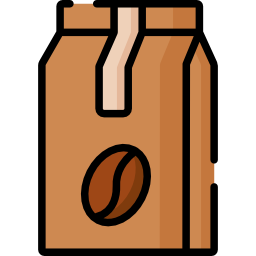 Coffee bag icon