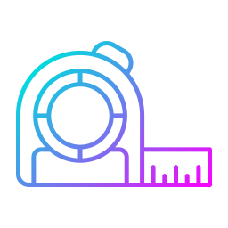 Measure tape icon