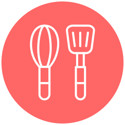 Cooking utensils icon