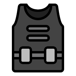 Protector vest icon