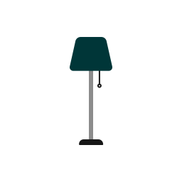 decorazione della lampada icona