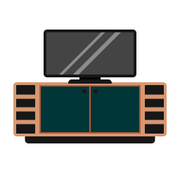 Tv table icon