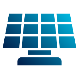 Solar panel icon