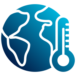 opwarming van de aarde icoon