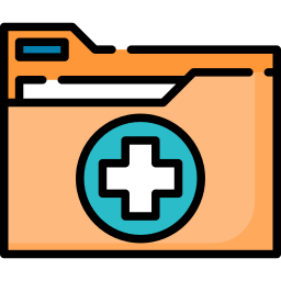 Medical folder icon