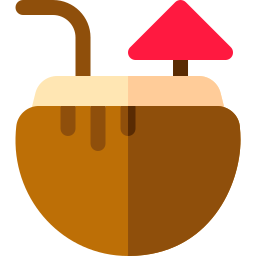 Кокосовая вода иконка