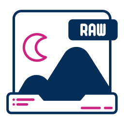 raw-extensie icoon