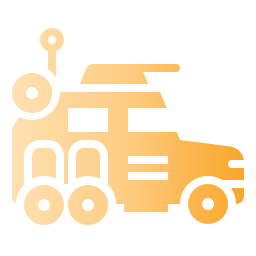 gepanzerter lieferwagen icon