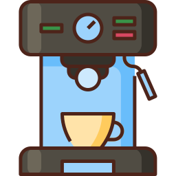 Coffee machine icon