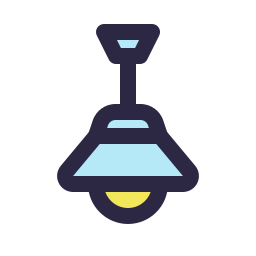 lâmpada suspensa Ícone