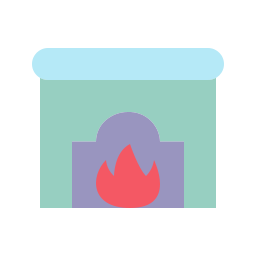 Fireplace icon