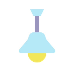 Hanging lamp icon