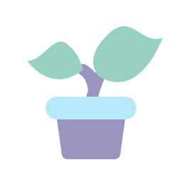 Plant pot icon