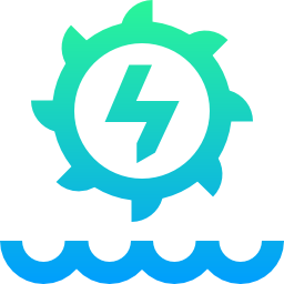 Hydro power icon