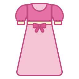 Maternity dress icon