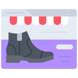Shoe shop icon