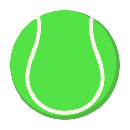 tennisbal icoon