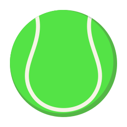 pelota de tenis icono