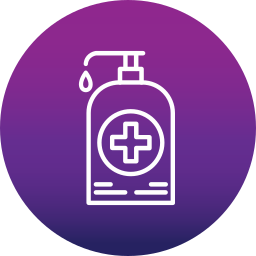 Hand sanitizer icon