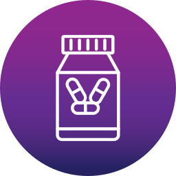 Pill jar icon