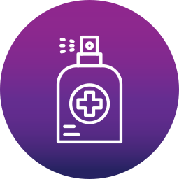 Hand sanitizer icon