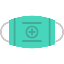 Medical mask icon