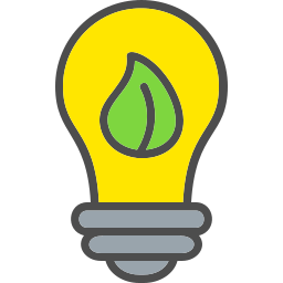 energía verde icono