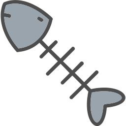 Fish bone icon